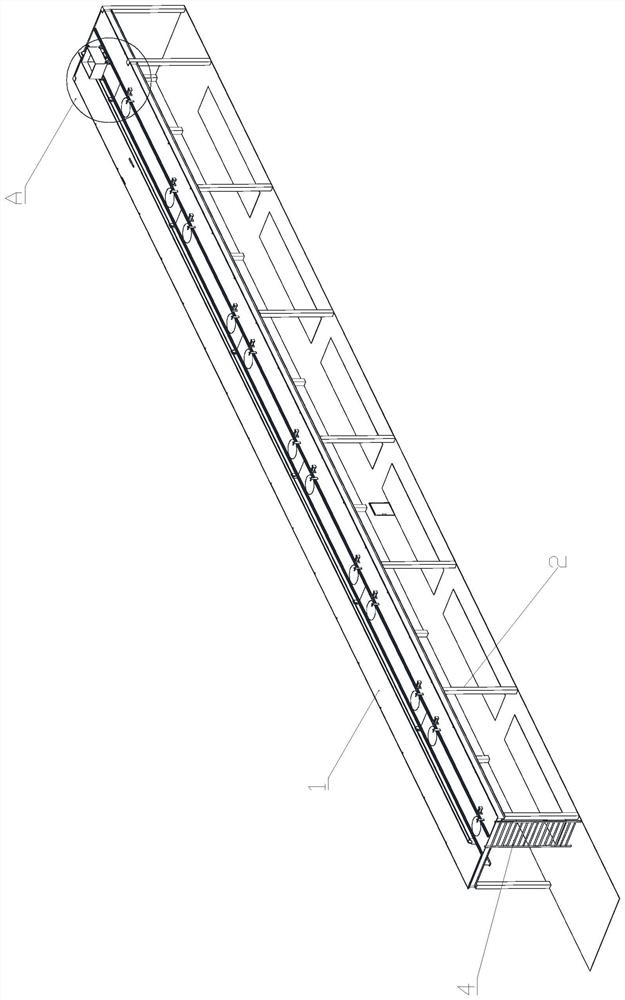 Intelligent sand feeding device for casting production line