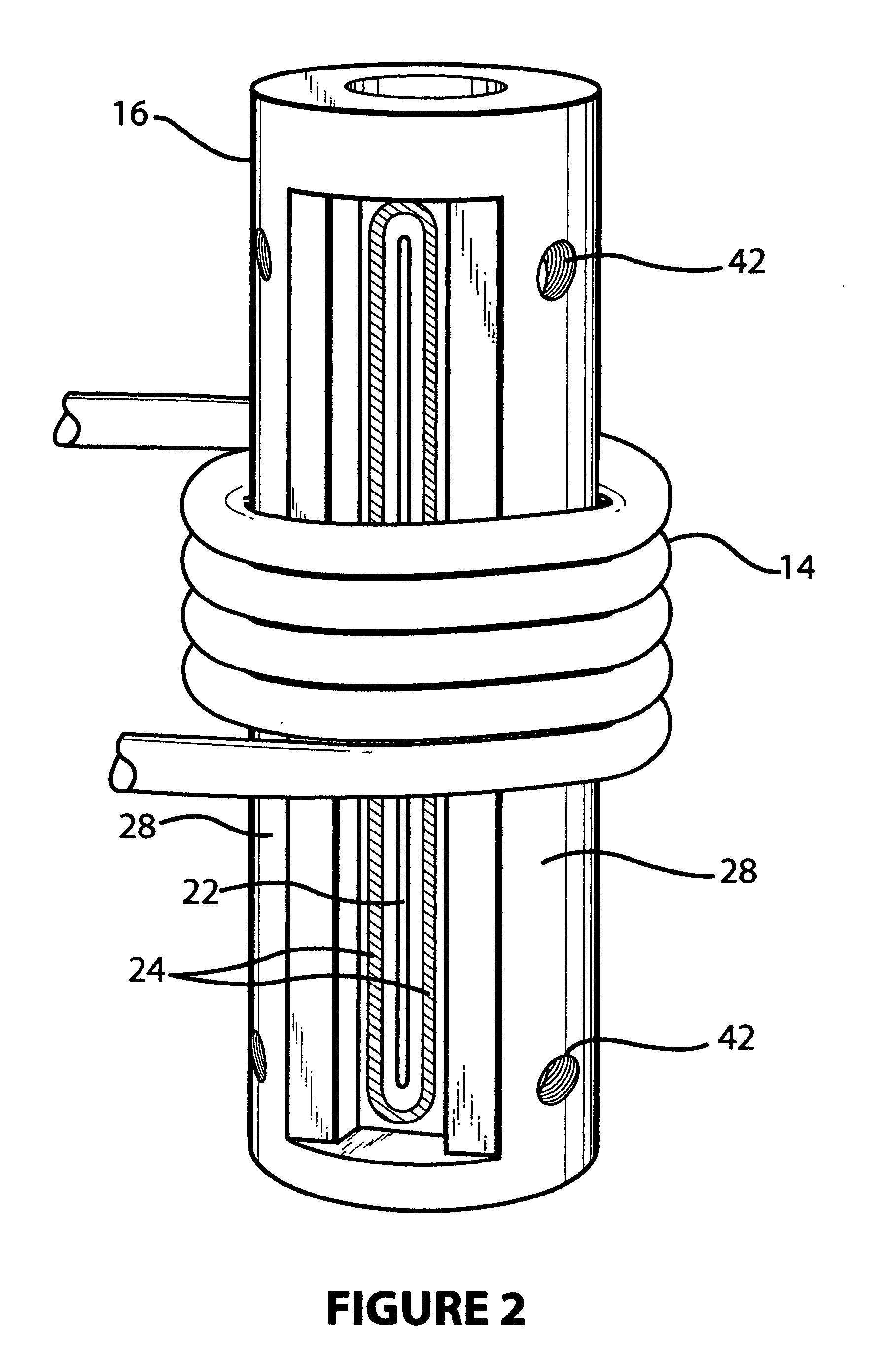 Inductively coupled plasma source using induced eddy currents