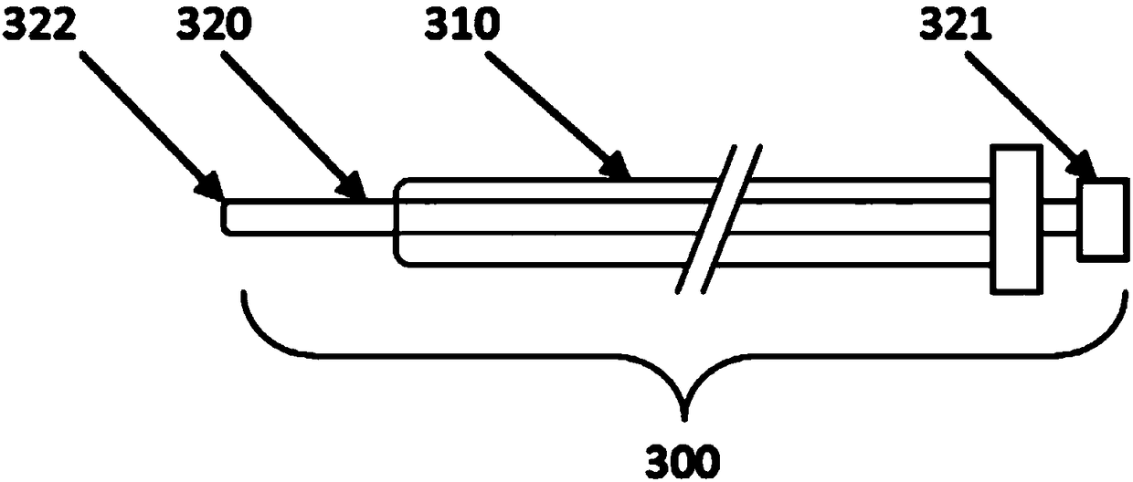 Closing device for preformed hole in artificial blood vessel and conveying device of closing device