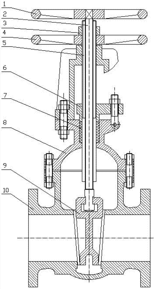 Novel flow regulating brake valve