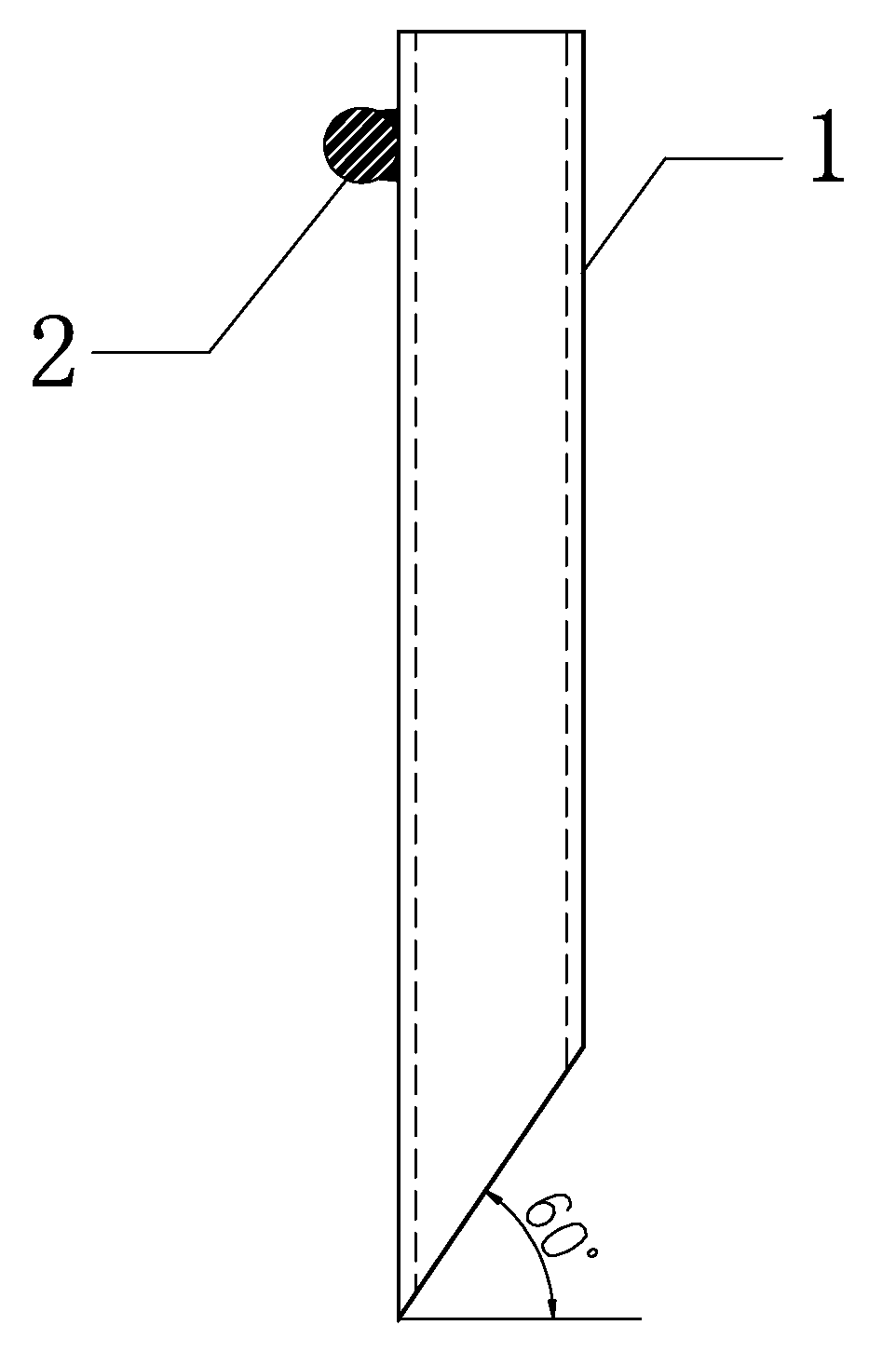 Tamping assist device for concrete pouring and manufacture method thereof