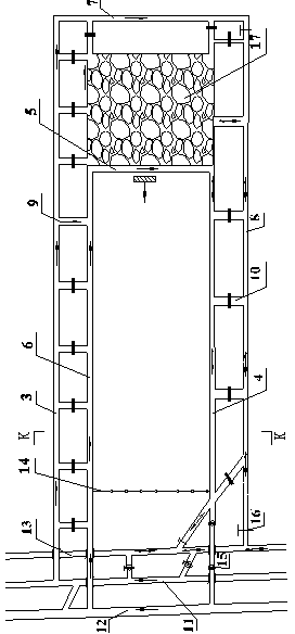 Double-U ventilation system for fully-mechanized caving coal working face