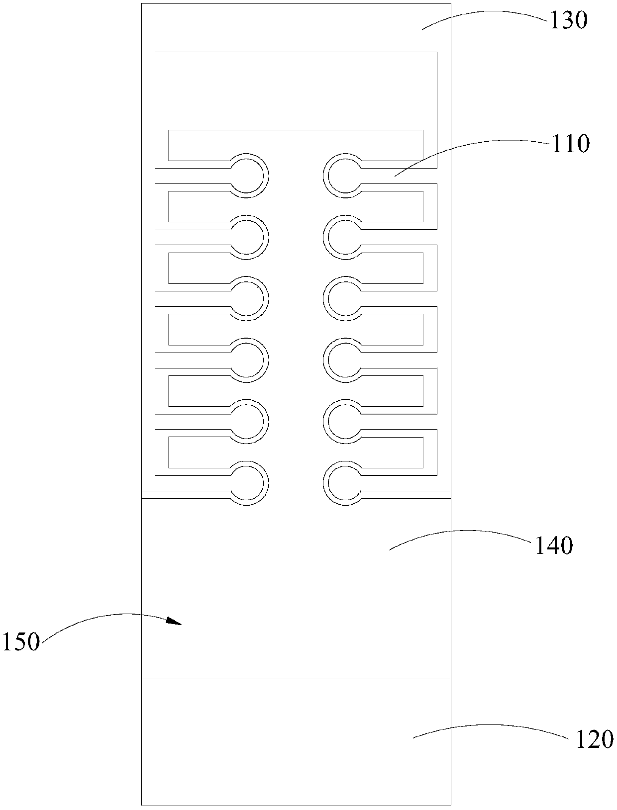 Detection chip and detection device based on micro-fluidic technology