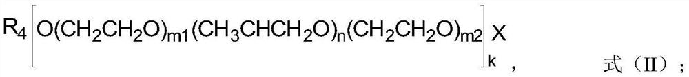 Aniline compound-containing surfactant composition for oil displacement, preparation method and application thereof