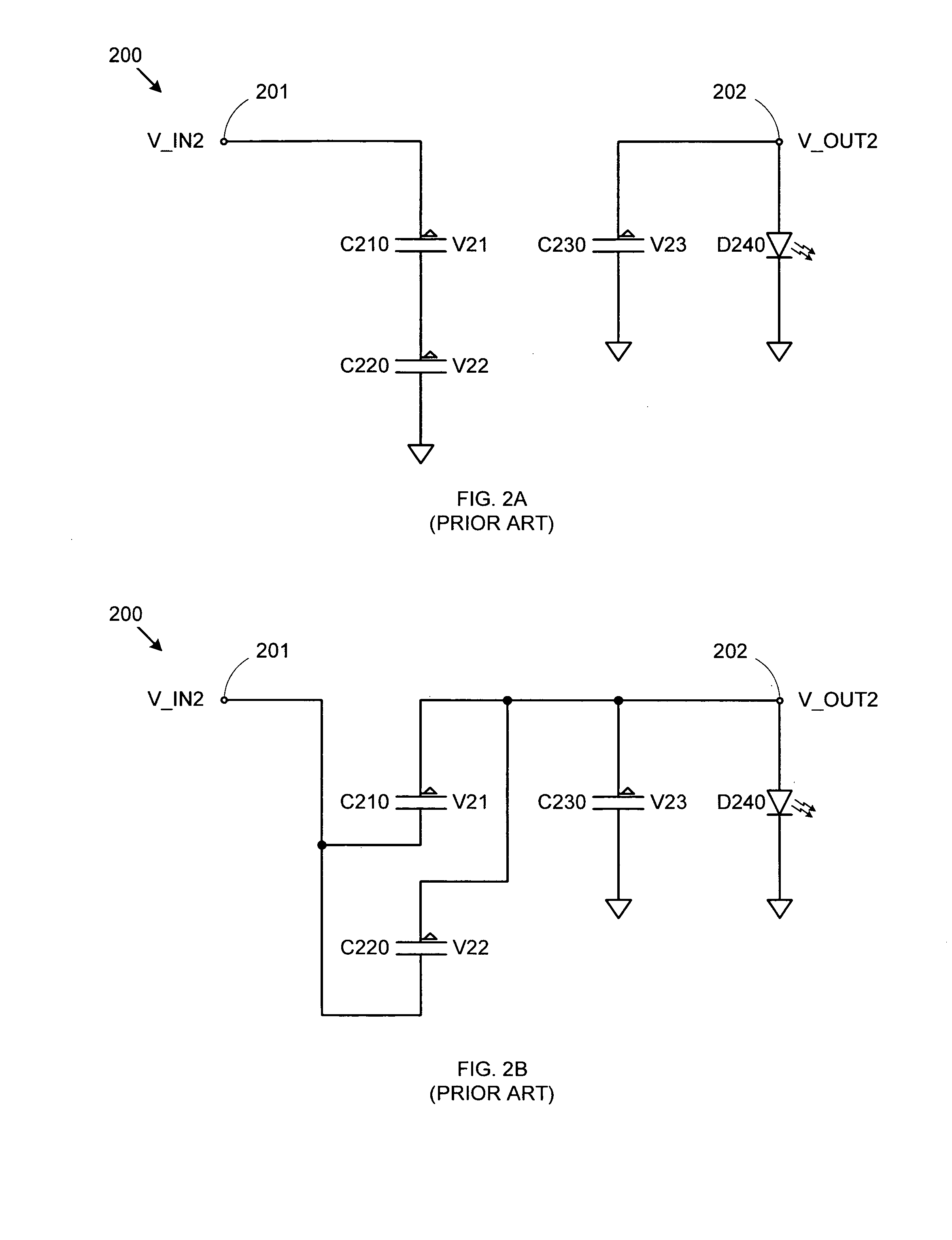 LED bias current control using adaptive fractional charge pump