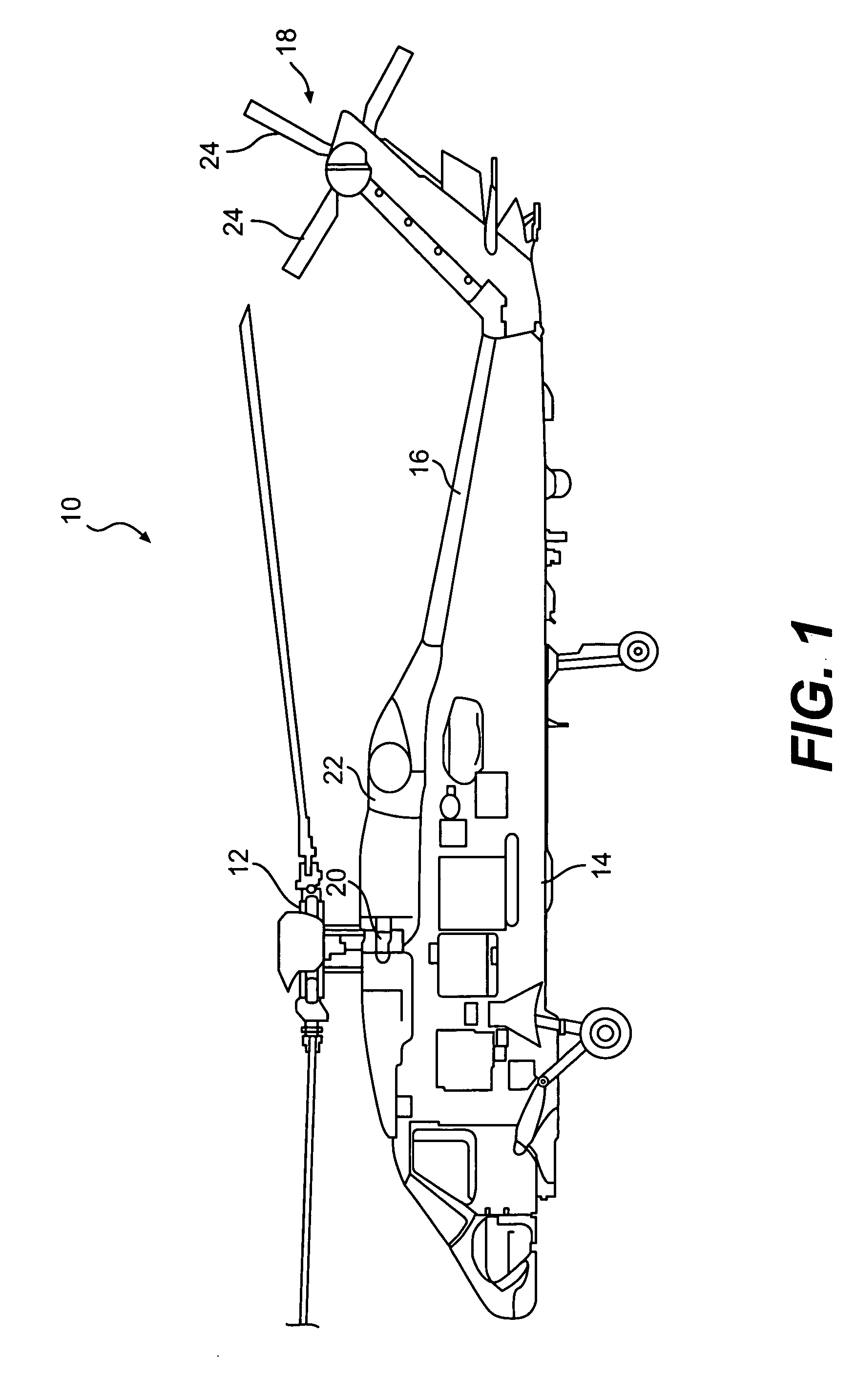 Slotted tail rotor blade pitch horn and replacement method