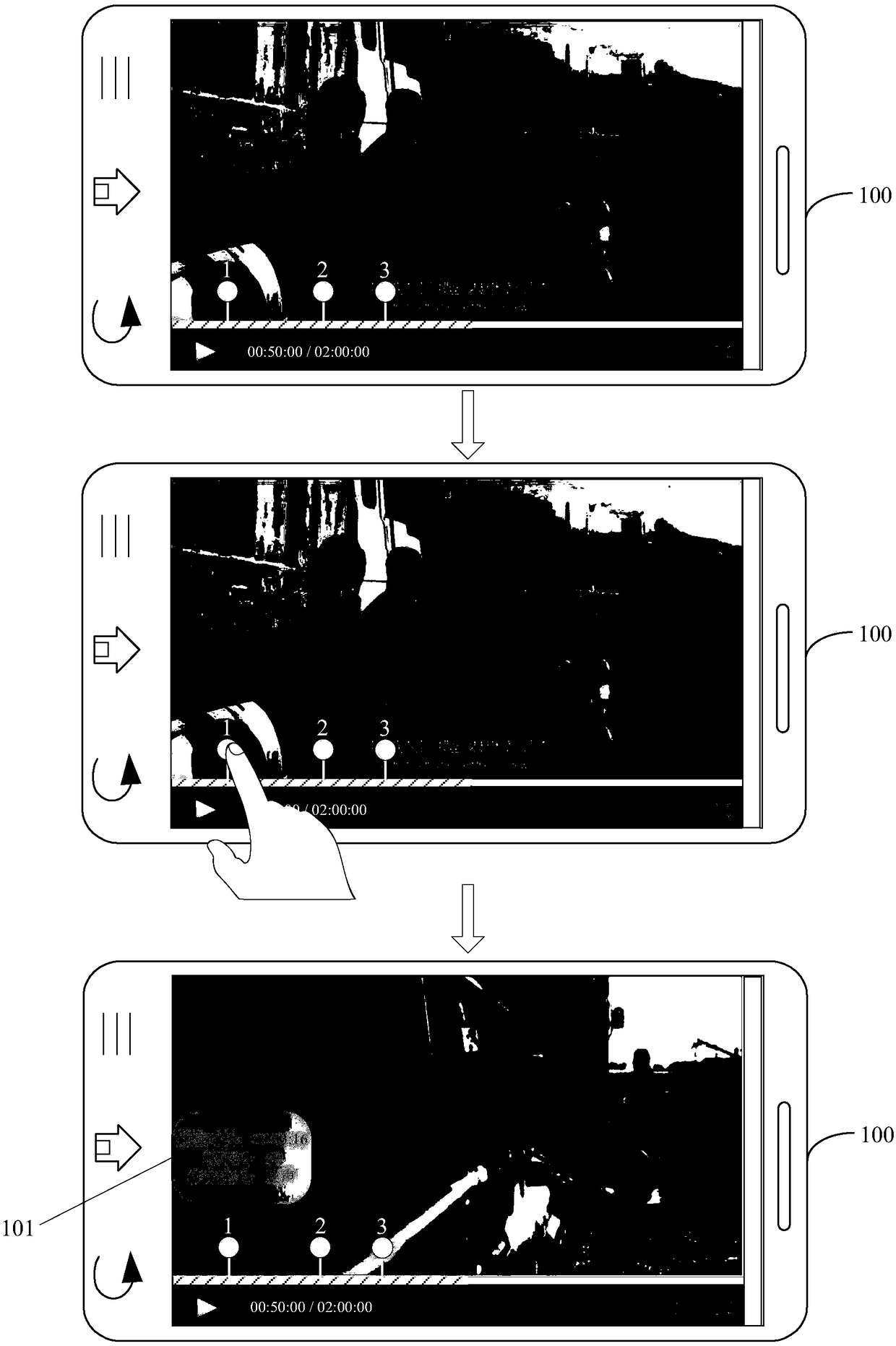 Method and device for adjusting multimedia playing progress