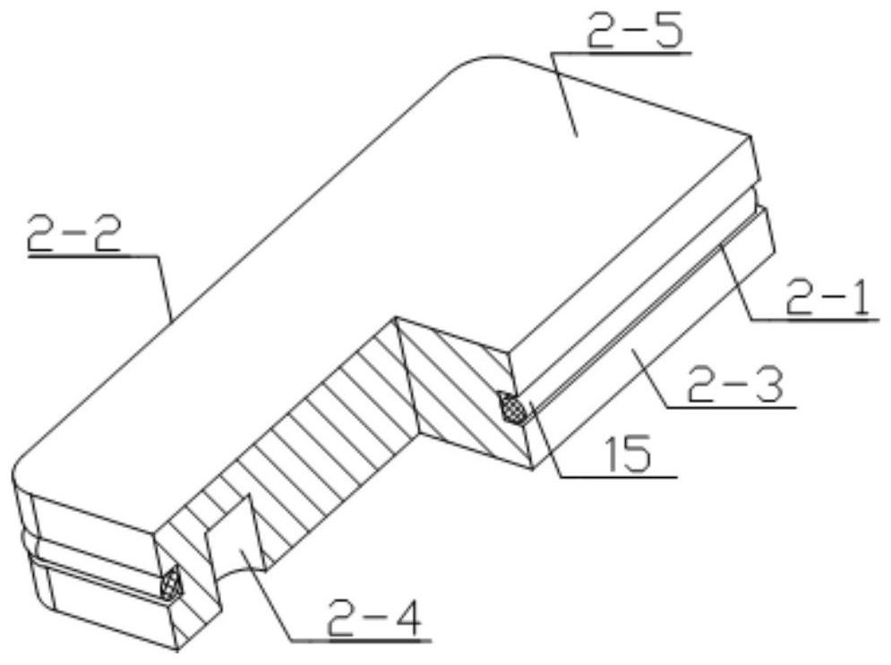 A device for testing the vibration drag reduction performance of underwater near-wall fluid