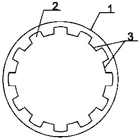 Guide ring cap for threading during pipe distribution and threading method for guide ring cap