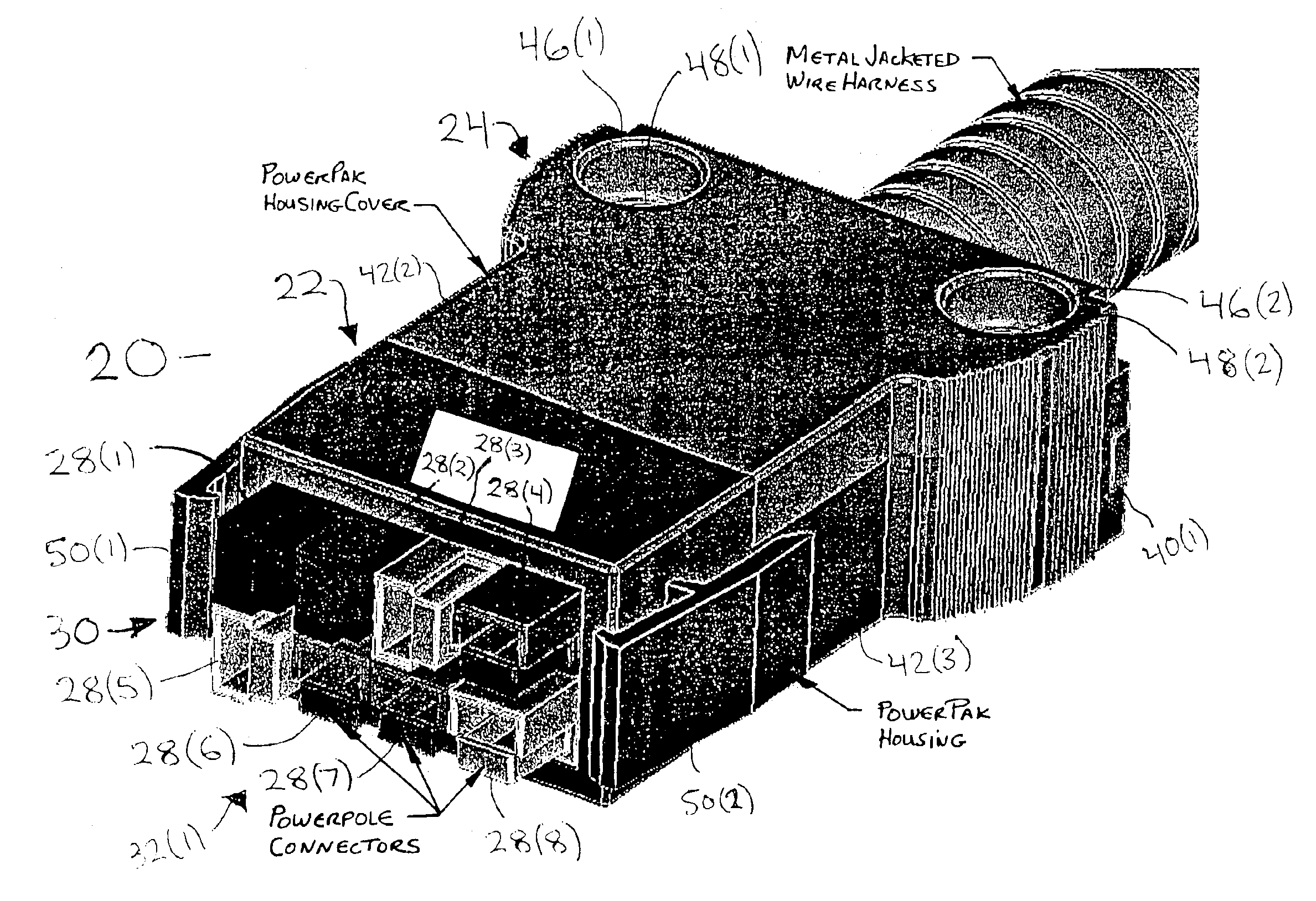 Powerpole connector assembly and methods thereof