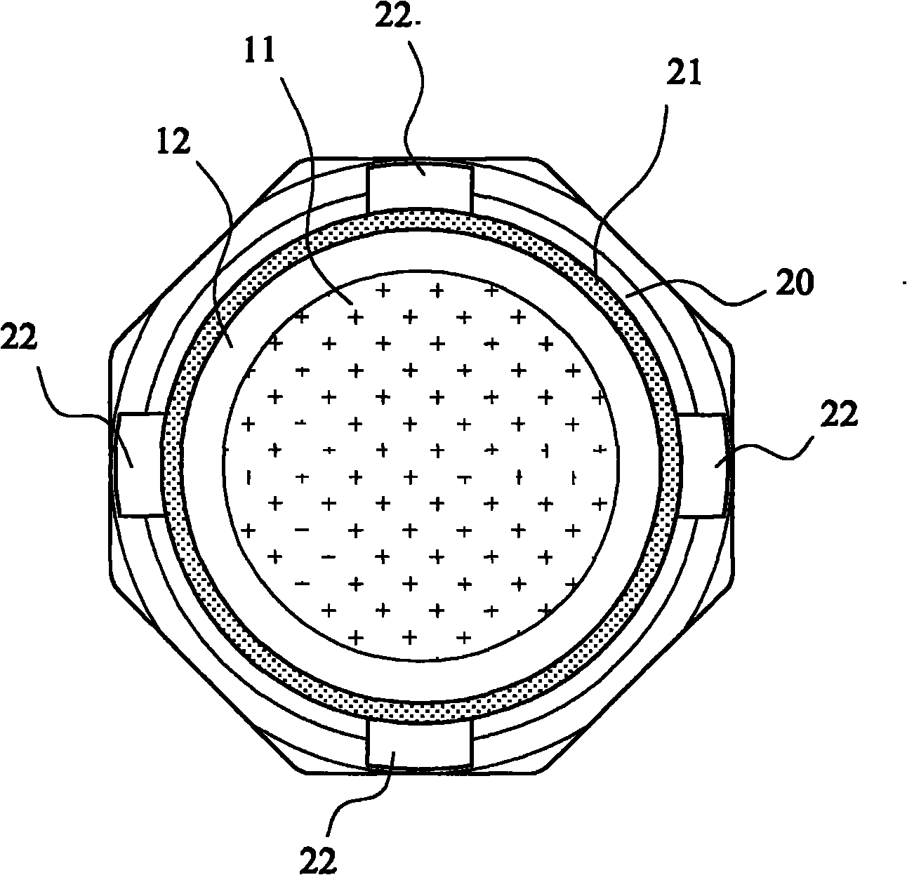 Lens structure of micro-lens driving device and manufacturing method thereof