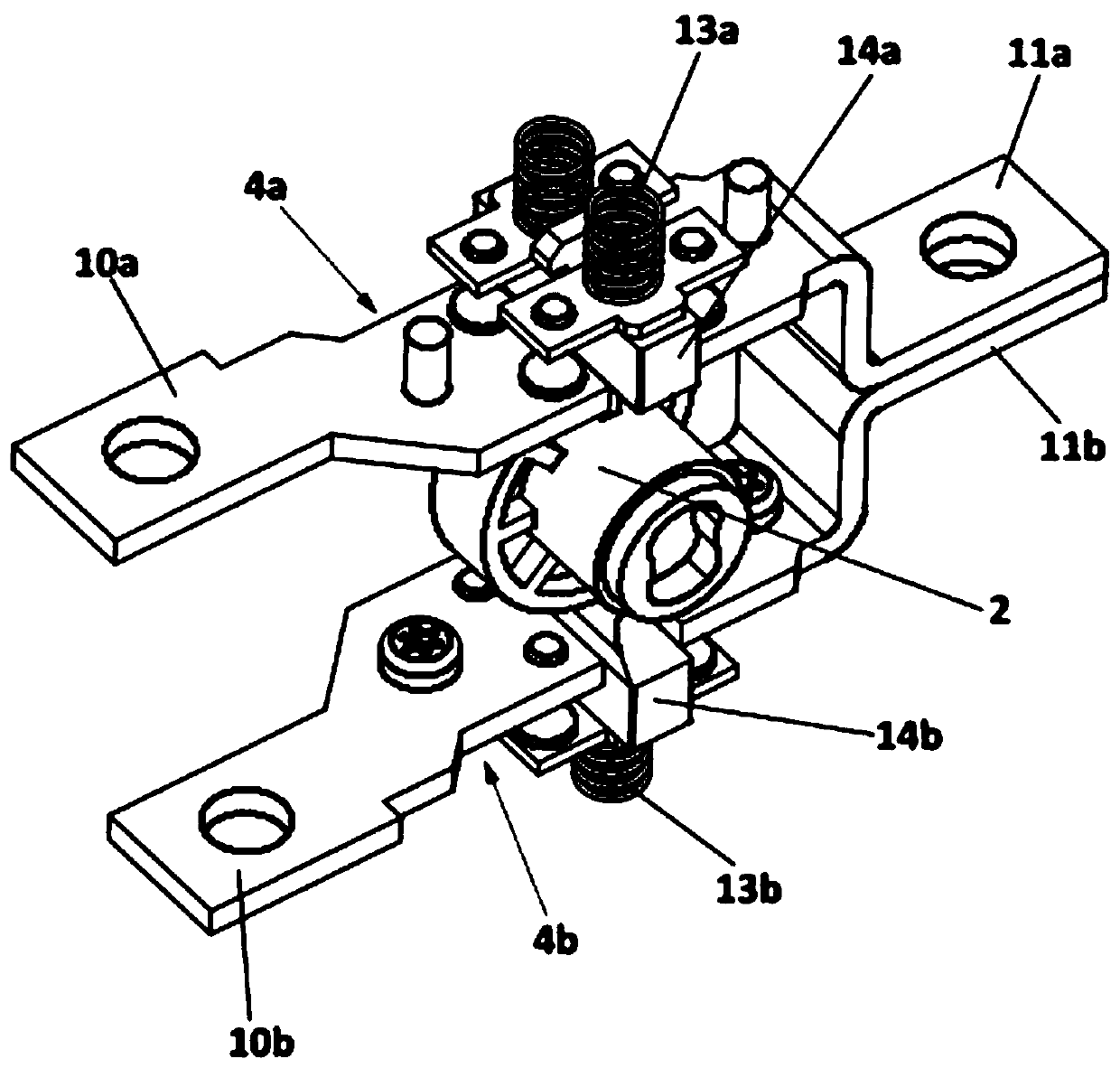 Cam actuated switch module and manufacturing method thereof