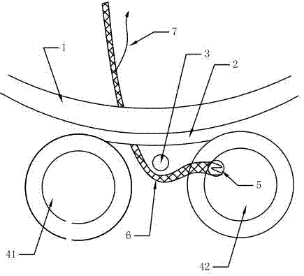 Minimally invasive comfortable urinary incontinence suspending tape device and application thereof