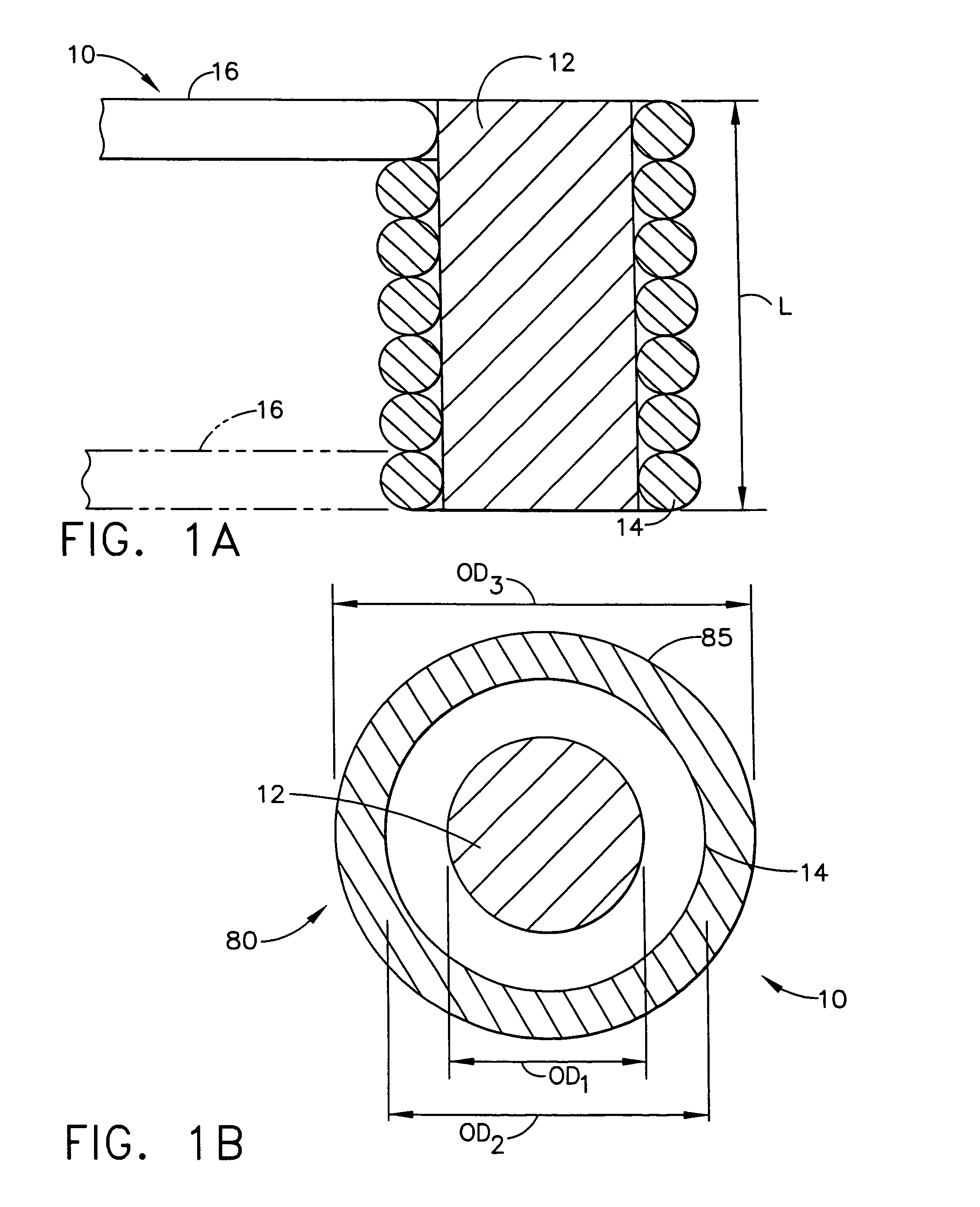 Medical device with position sensor having core with high permeability material for determining location coordinates of a portion of the medical device