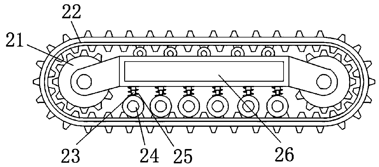 Crawler self-propelled oilseed rape windrower