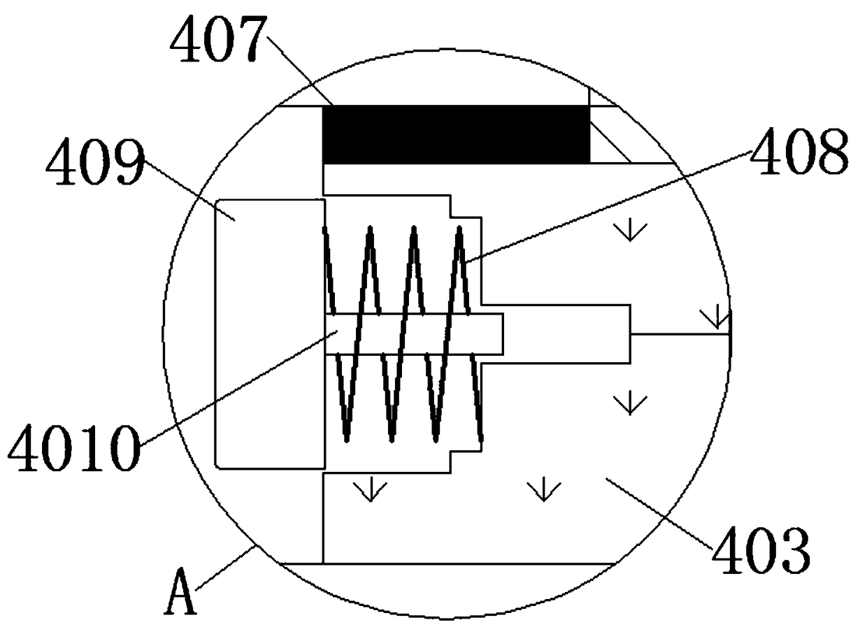 Apple screening device using centrifugal force for controlling screening