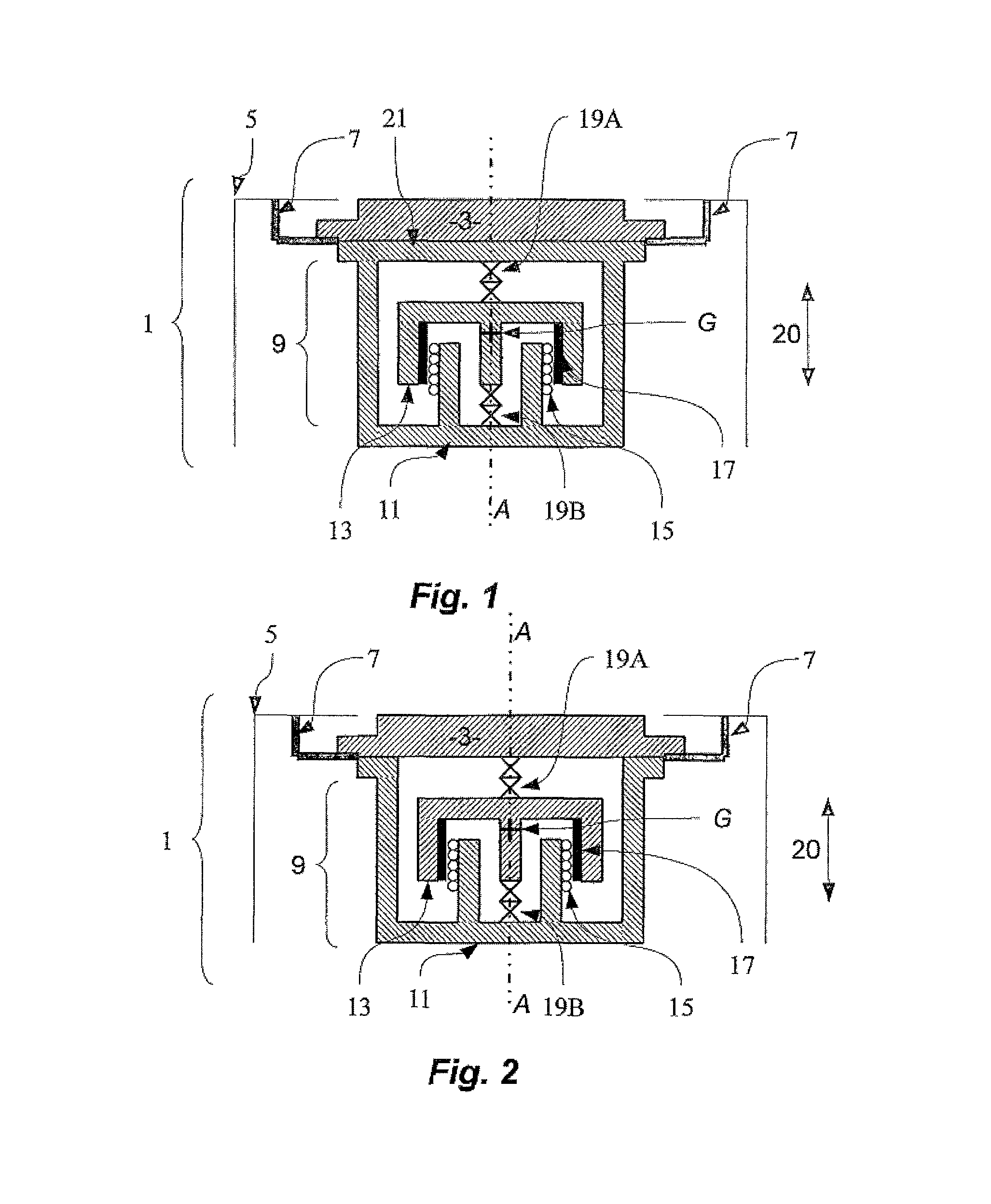 Haptic feedback touch-sensitive interface module