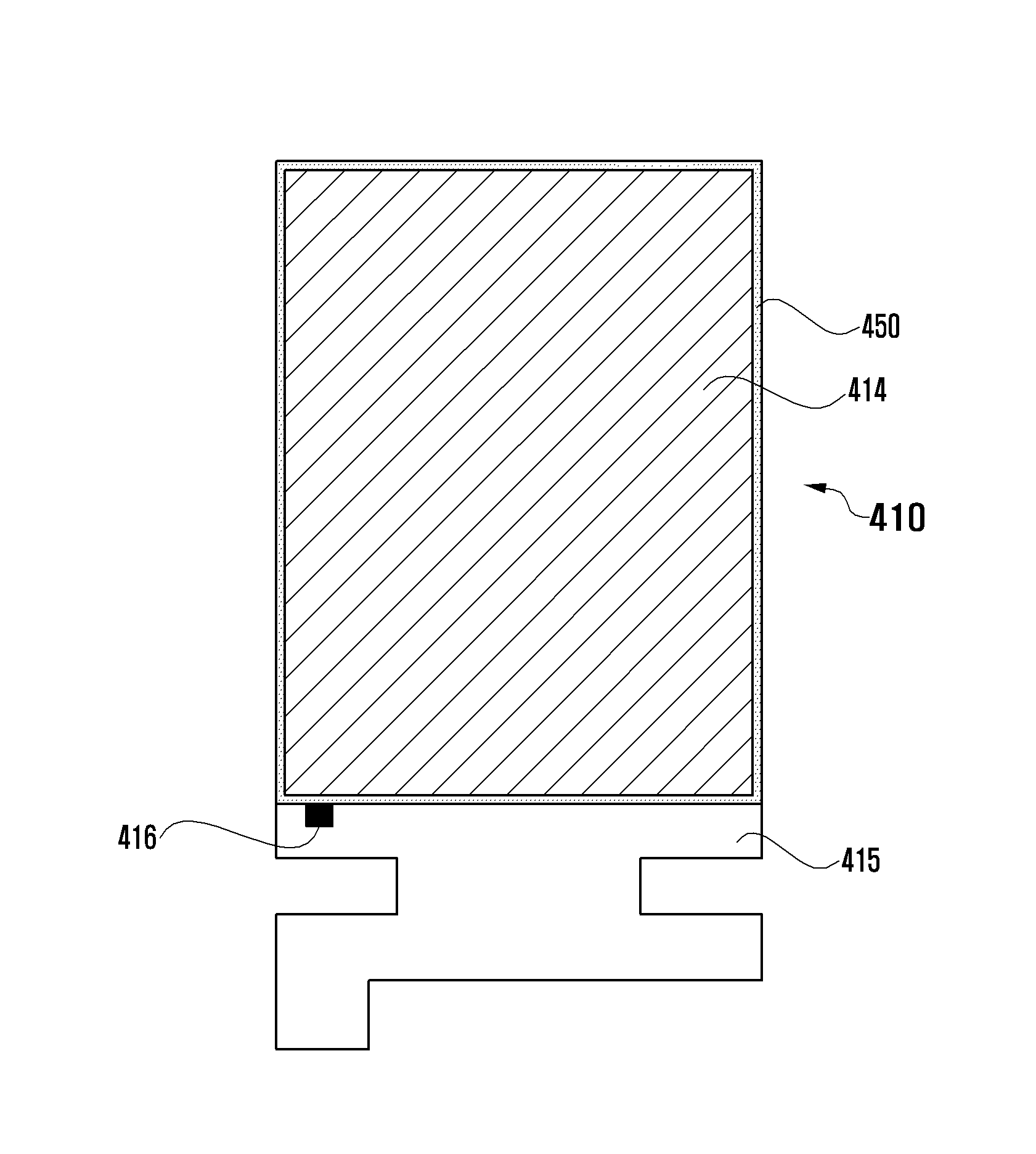 Touch screen panel liquid crystal display device