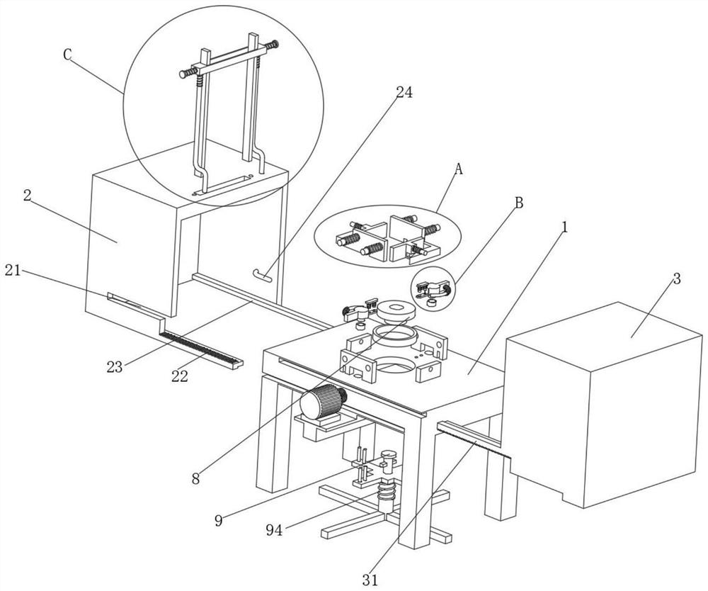 Touch screen controller intelligent welding equipment capable of improving machining efficiency