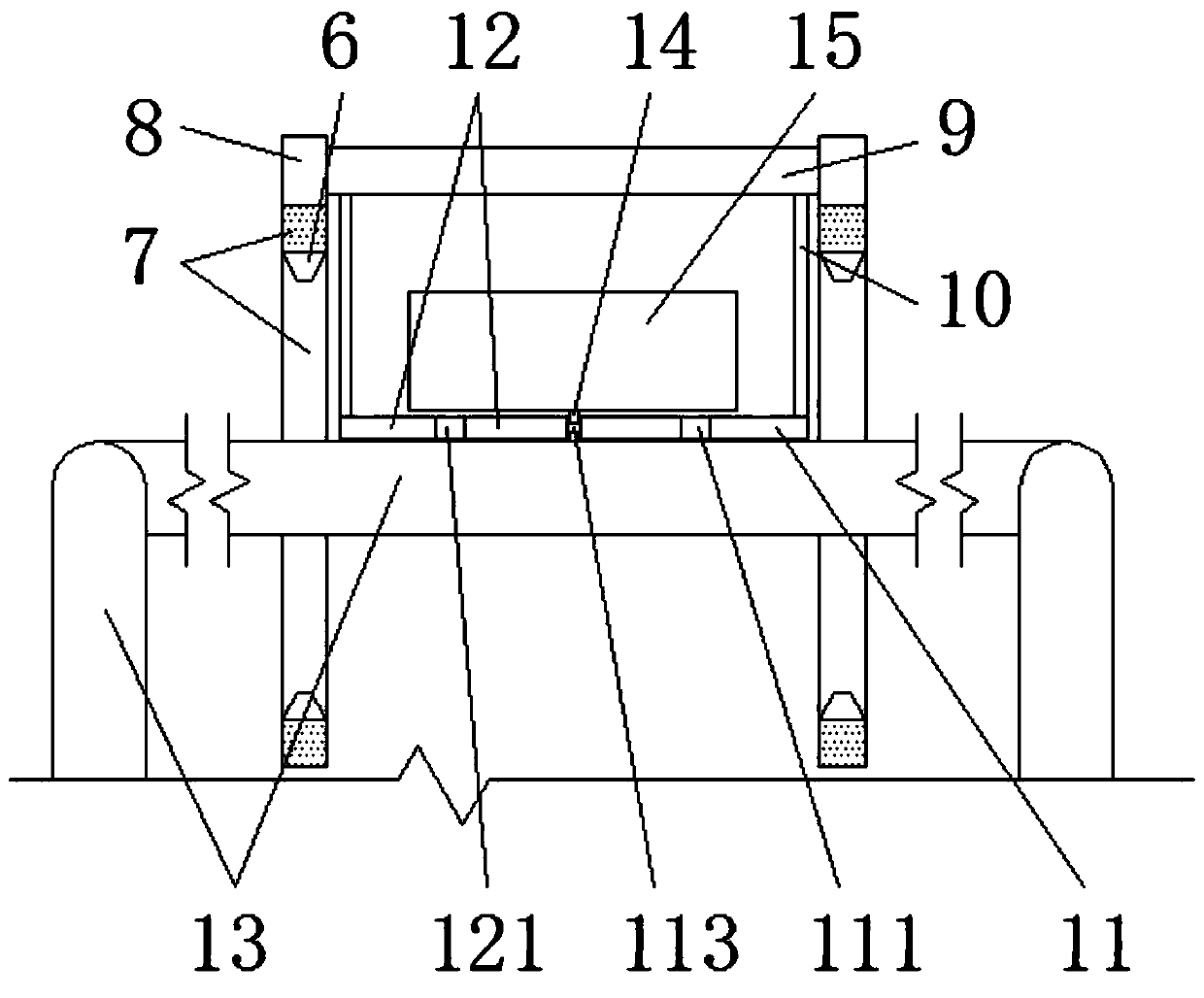 Conveying device capable of automatically docking for product production line