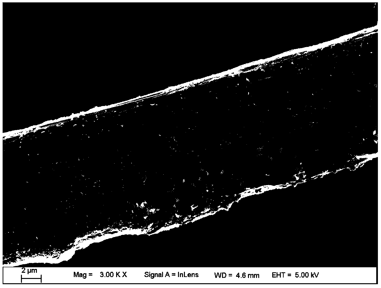 Preparation method of carbon nano tube loaded carbon fiber