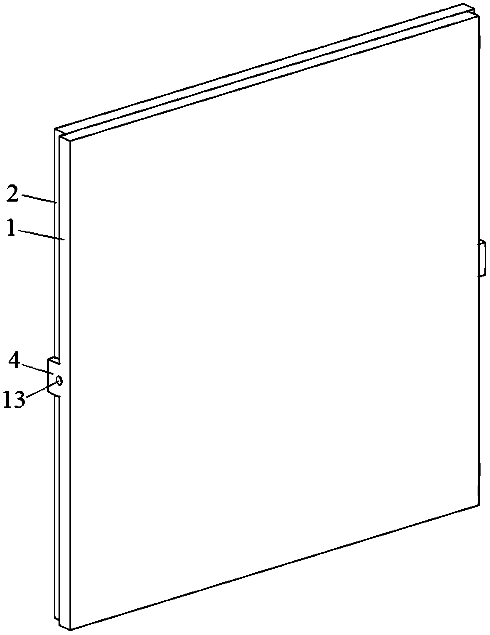 Rotary-type two-sided white board
