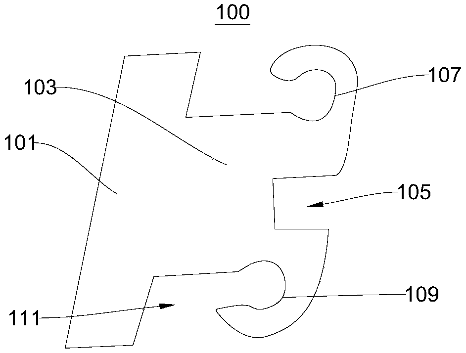 Three-groove bracket correction device and tooth correction method