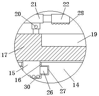 High-efficiency polishing device used for production of mechanical parts