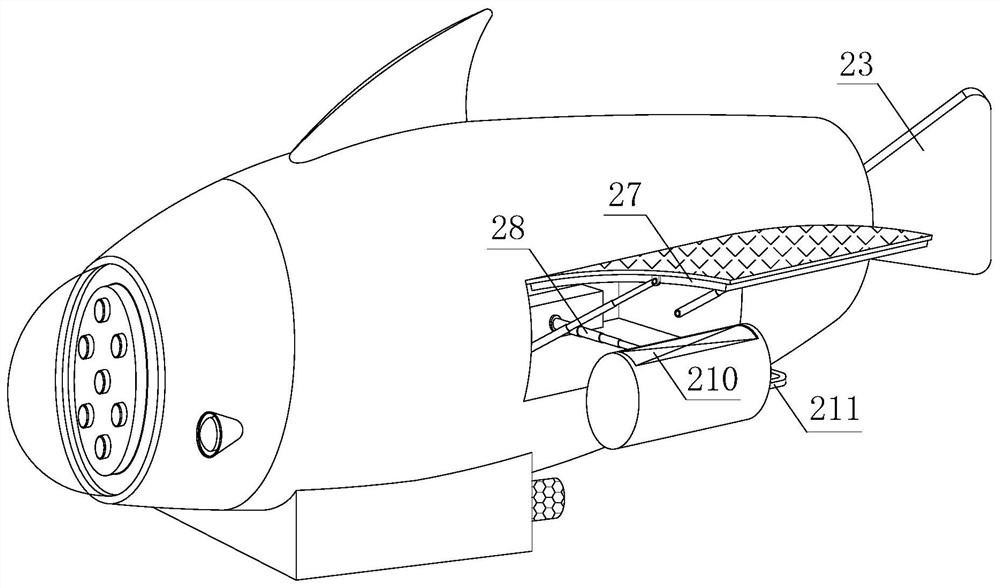 Underwater auxiliary rescue robotic fish and control system thereof