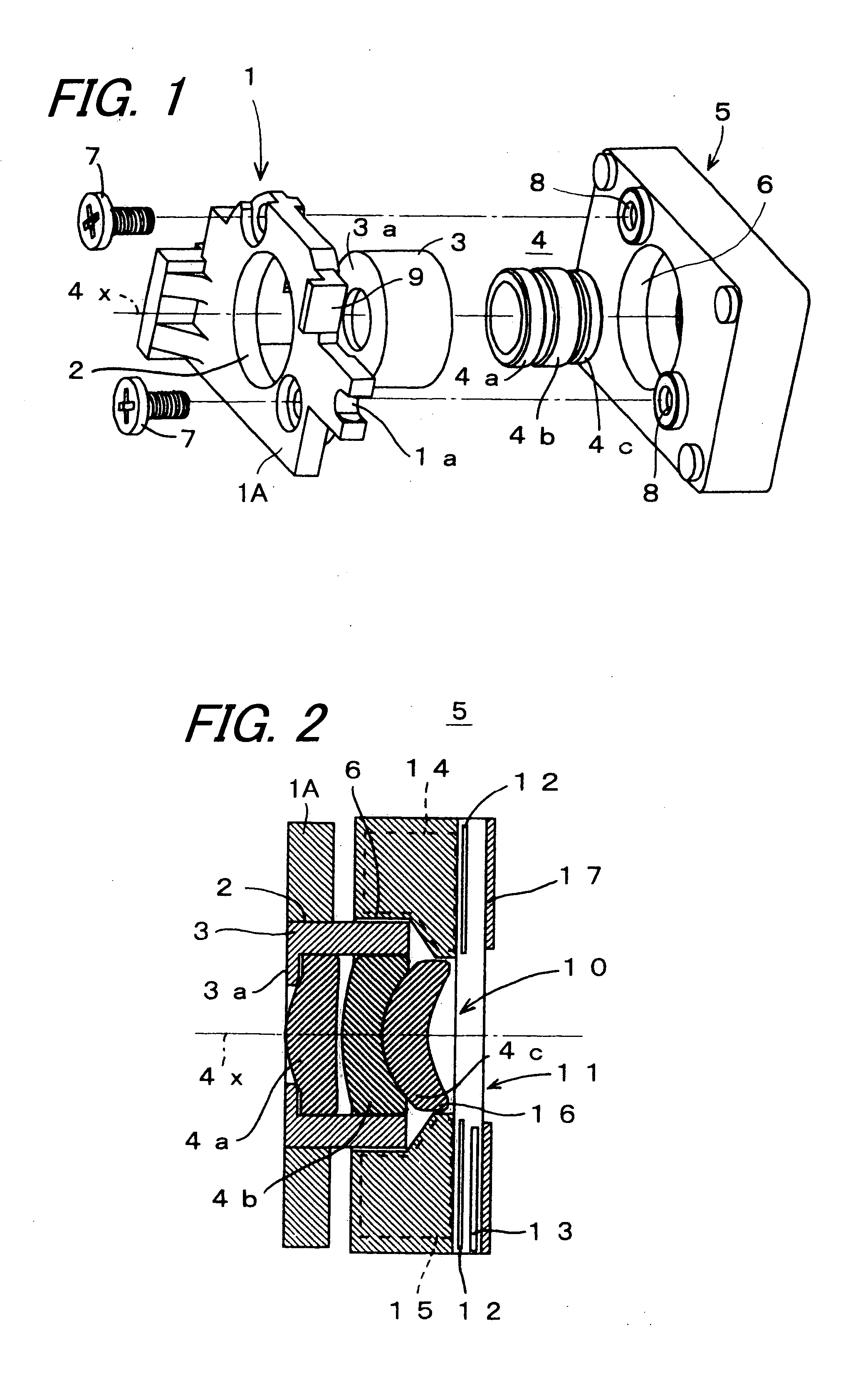 Lens-shutter coupling unit