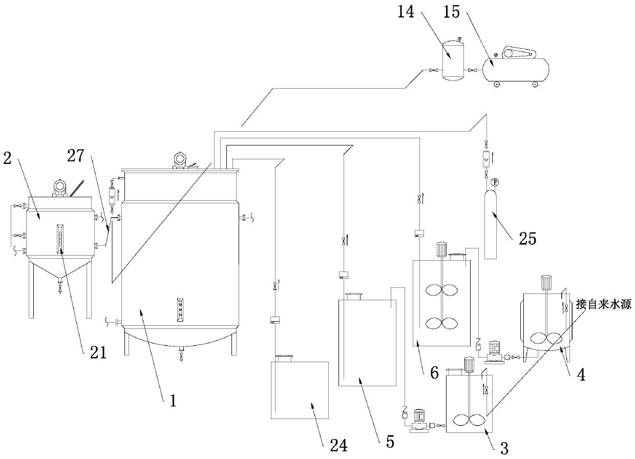 Process and device for producing nitrifying bacteria