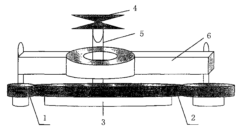 Brush head for cleaning silicon chip