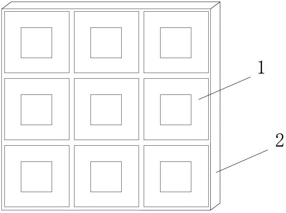 Multilayer electromagnetic wave absorbing structure