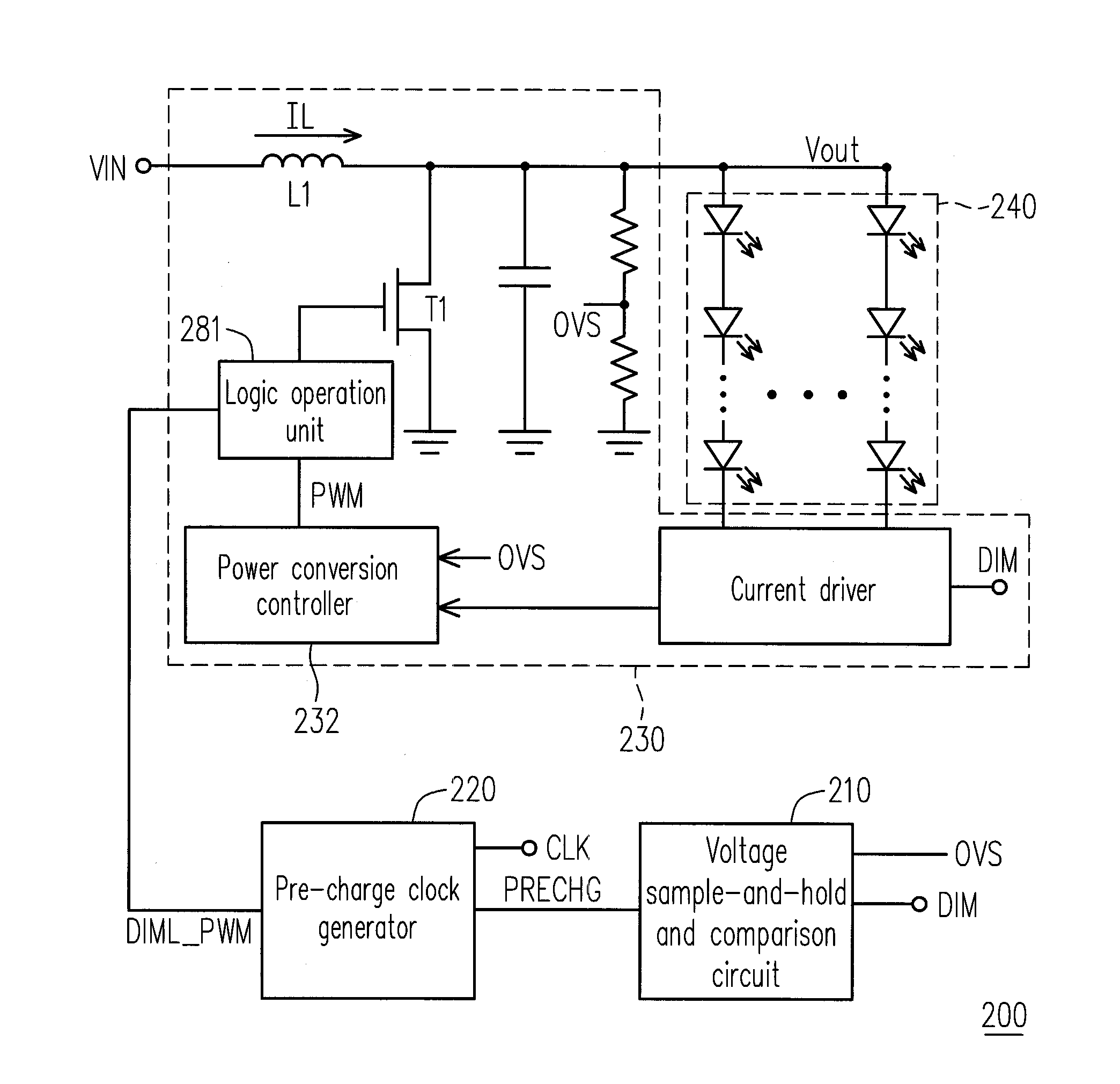 Light emitting diode driving apparatus and method for holding driving voltage thereof