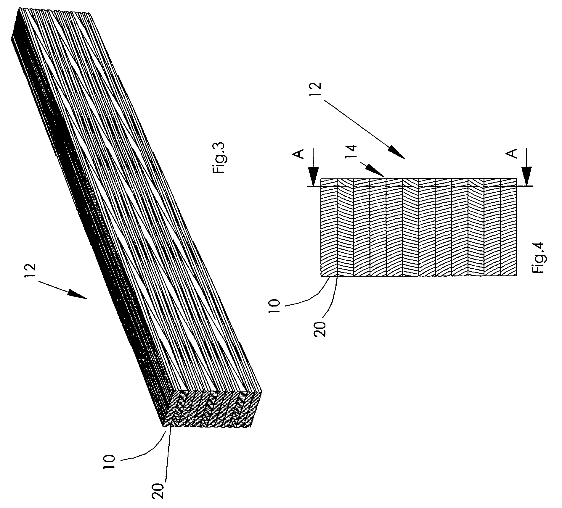 Process for the manufacture of a veneer