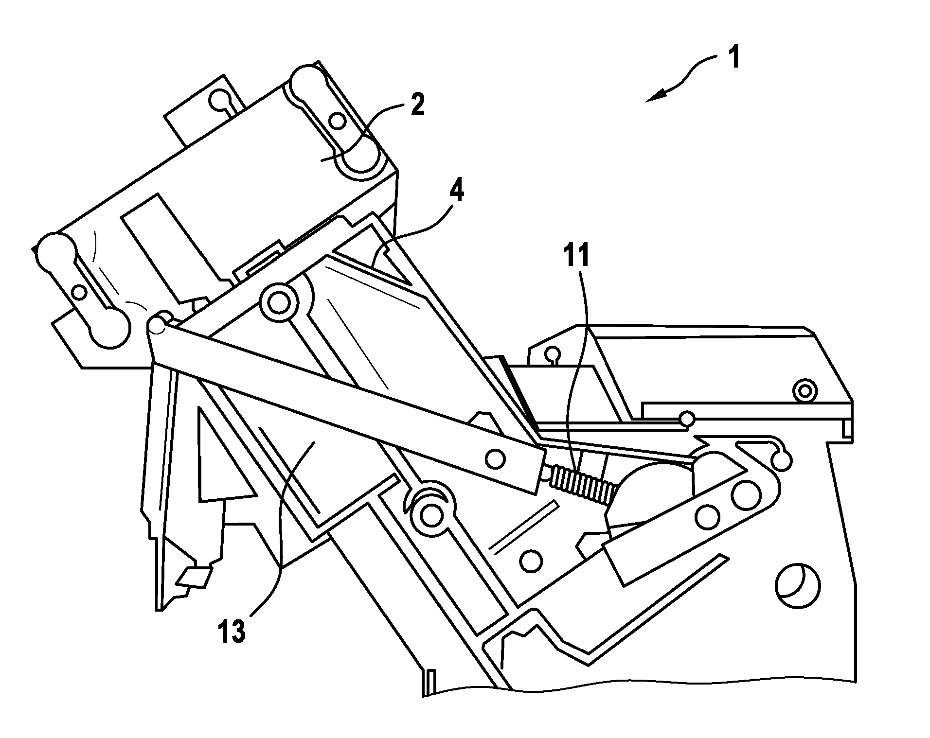 Brewing device and coffee machine having a brewing device