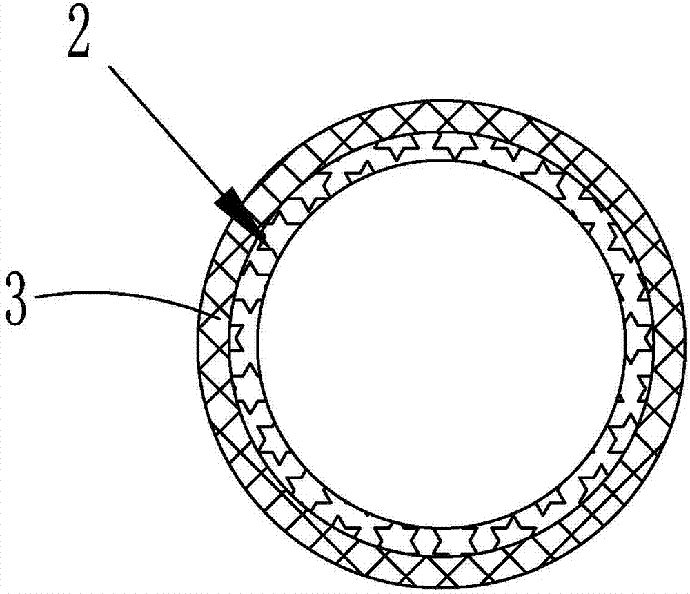 Aorta valve stent conveying system and aorta valve system
