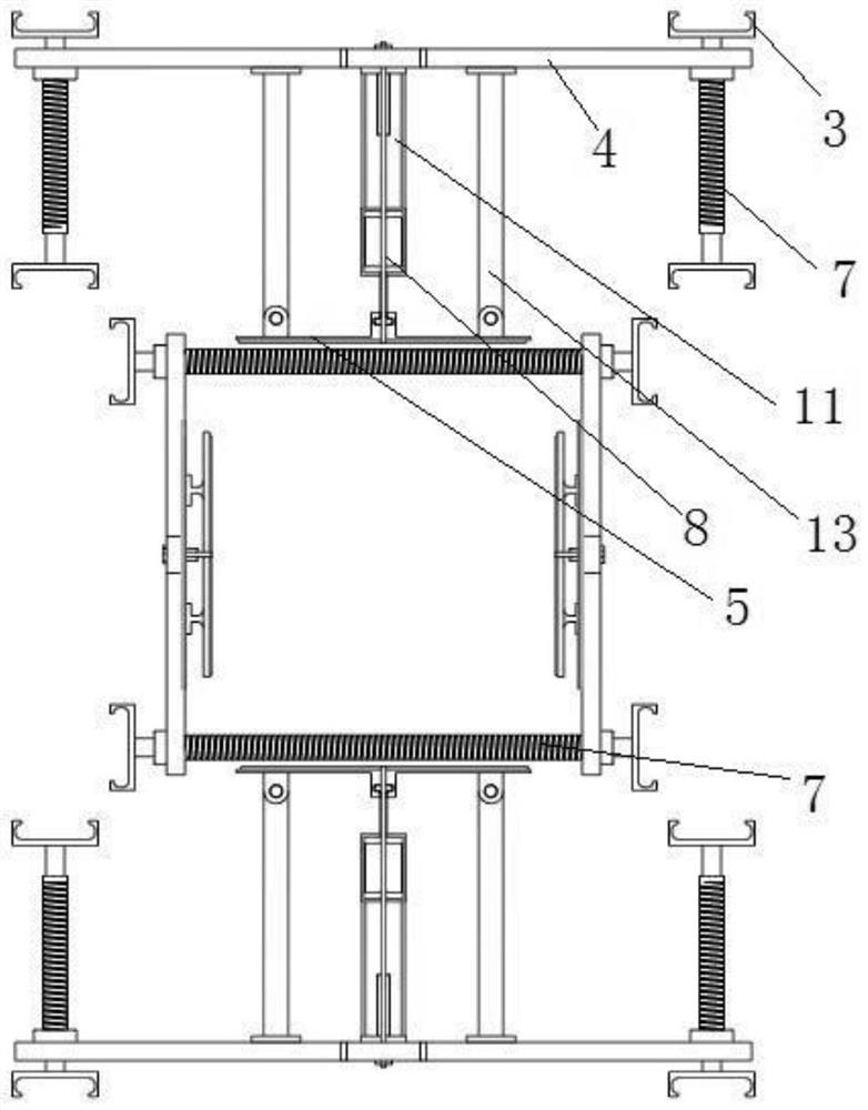 Electromagnetic induction heat compensation device and method for ultra-large H-shaped steel rolling process