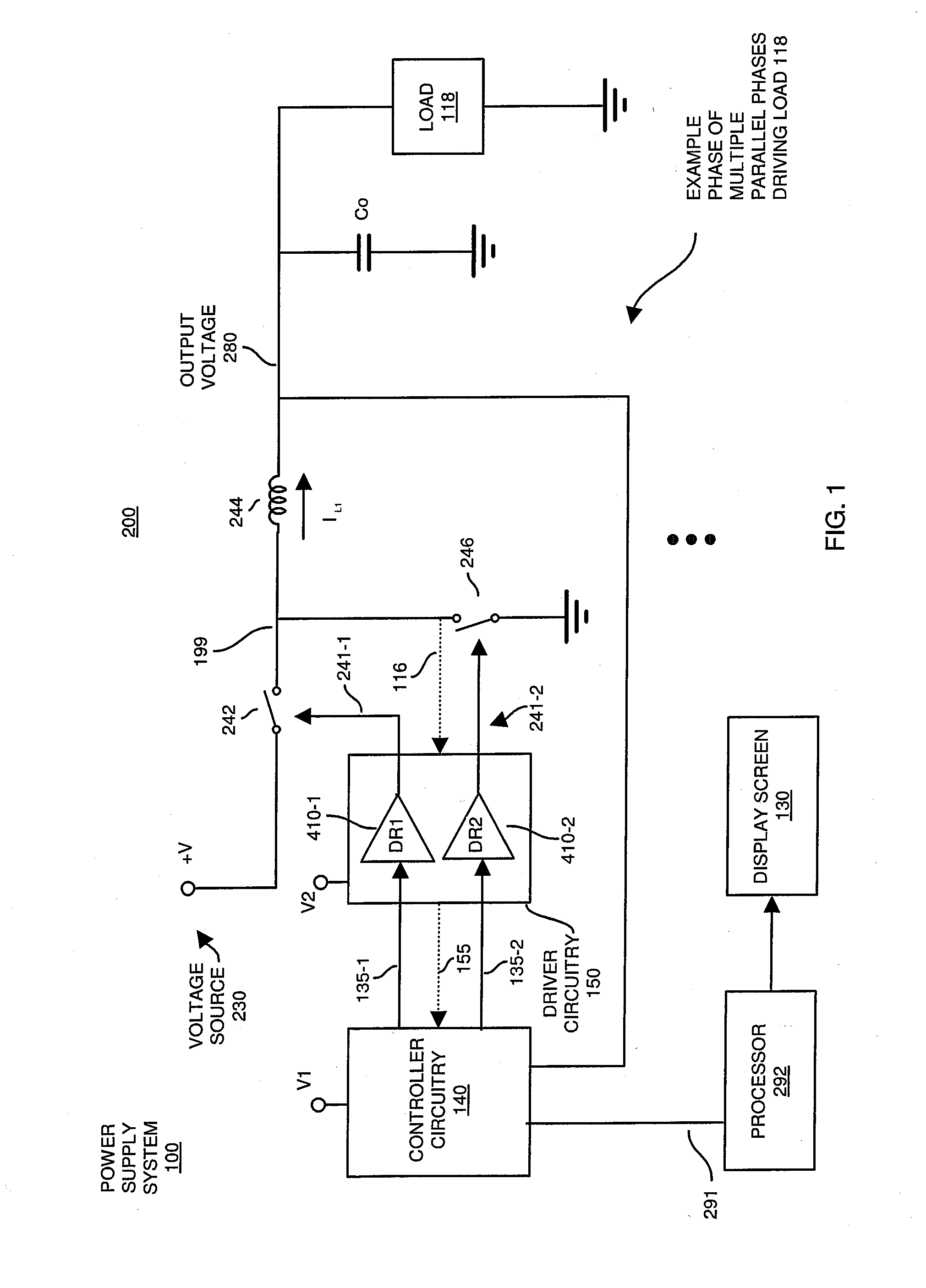 Circuit connectivity and conveyance of power status information