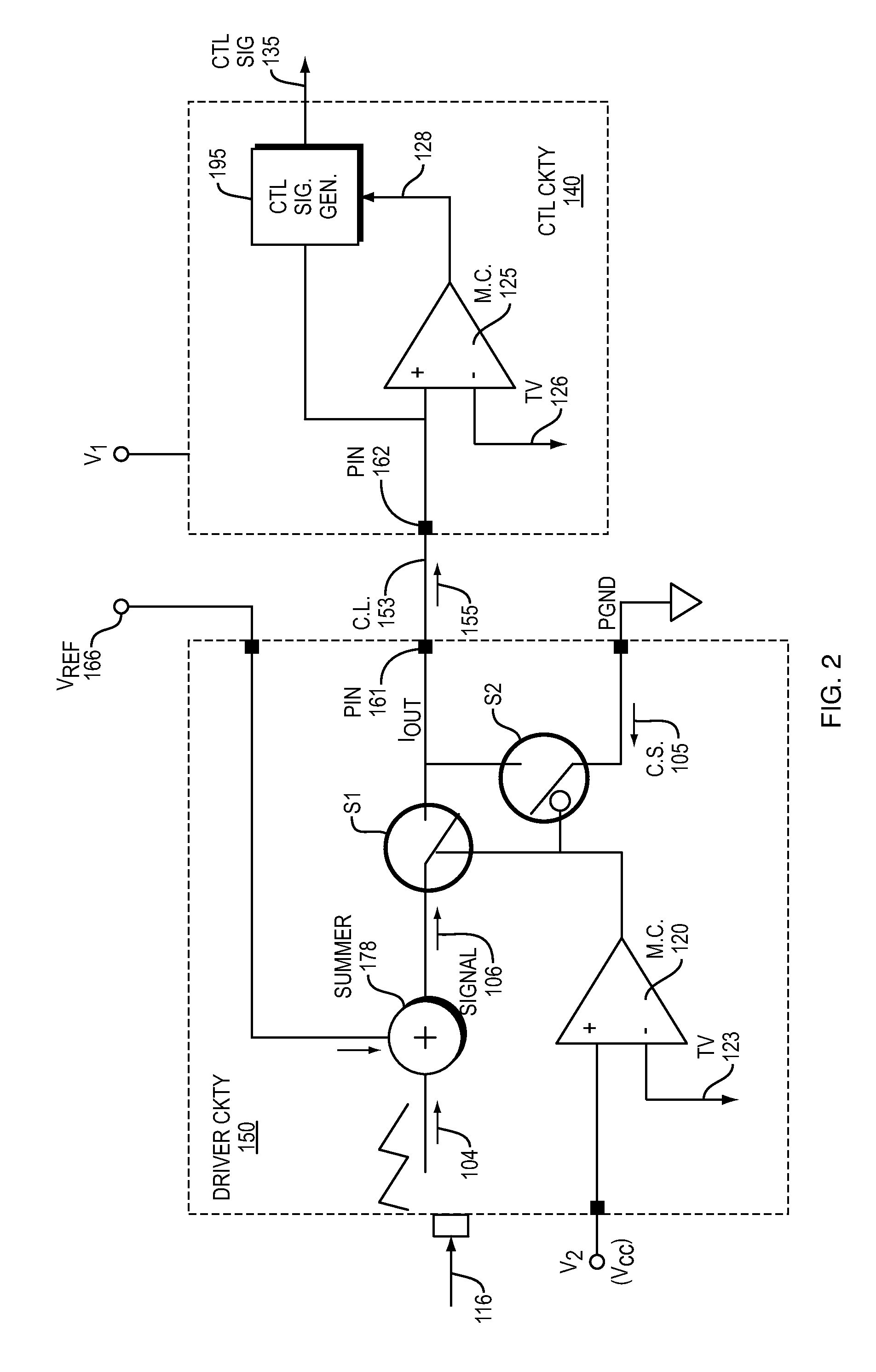 Circuit connectivity and conveyance of power status information