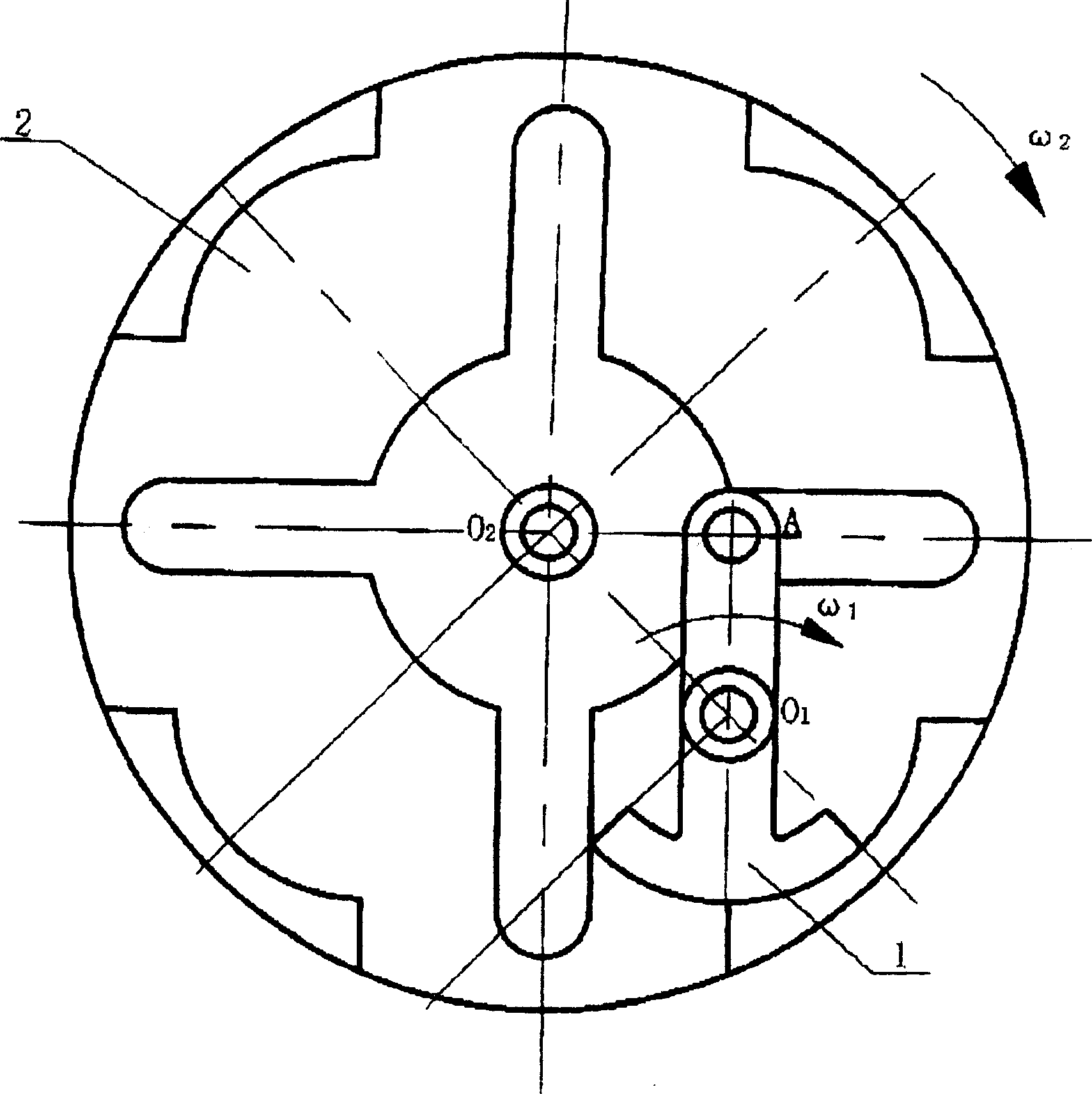 Barrel wall type sheave mechanism for three dimensional vertical axes rotation transmission