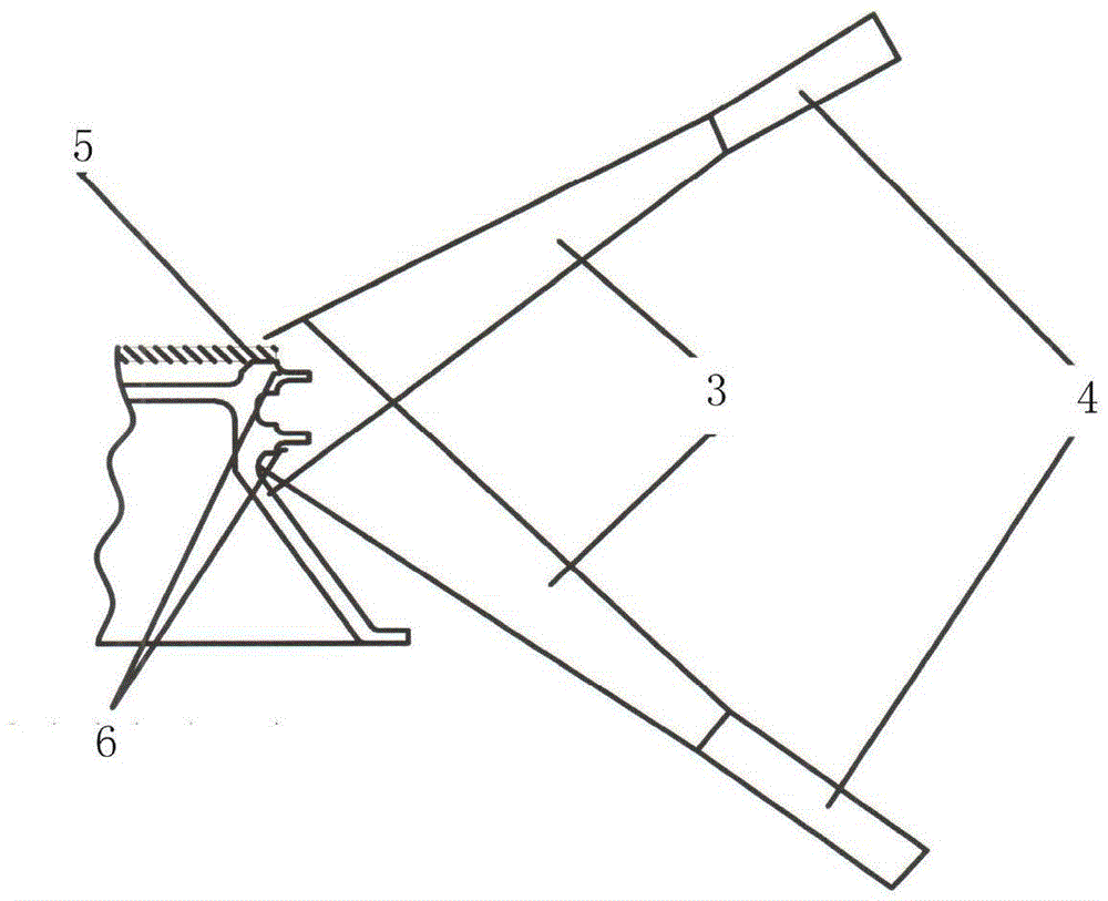 Method using glass beads to treat anti-rust paint layer of steel aviation part