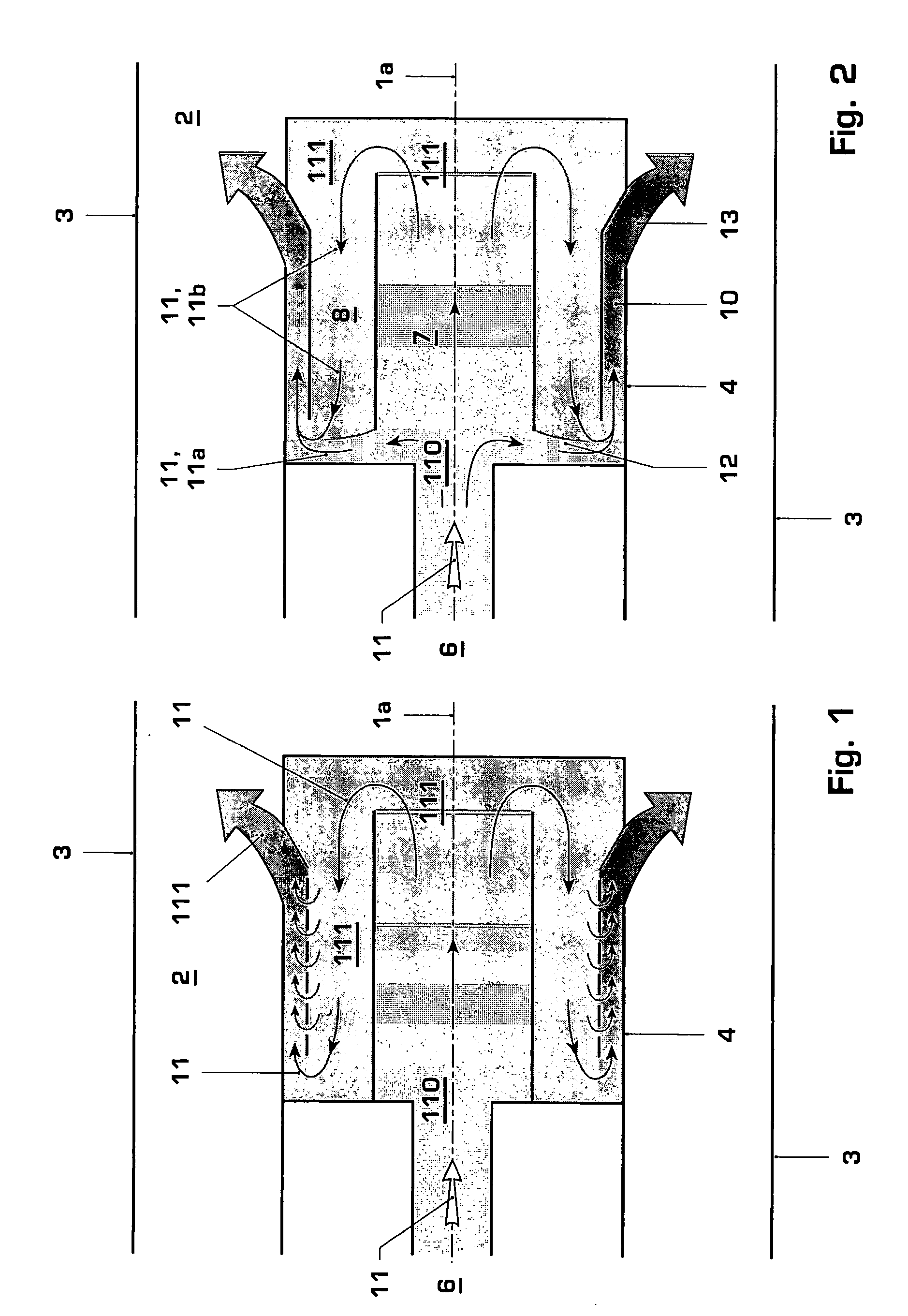 High-voltage circuit breaker with improved circuit breaker rating