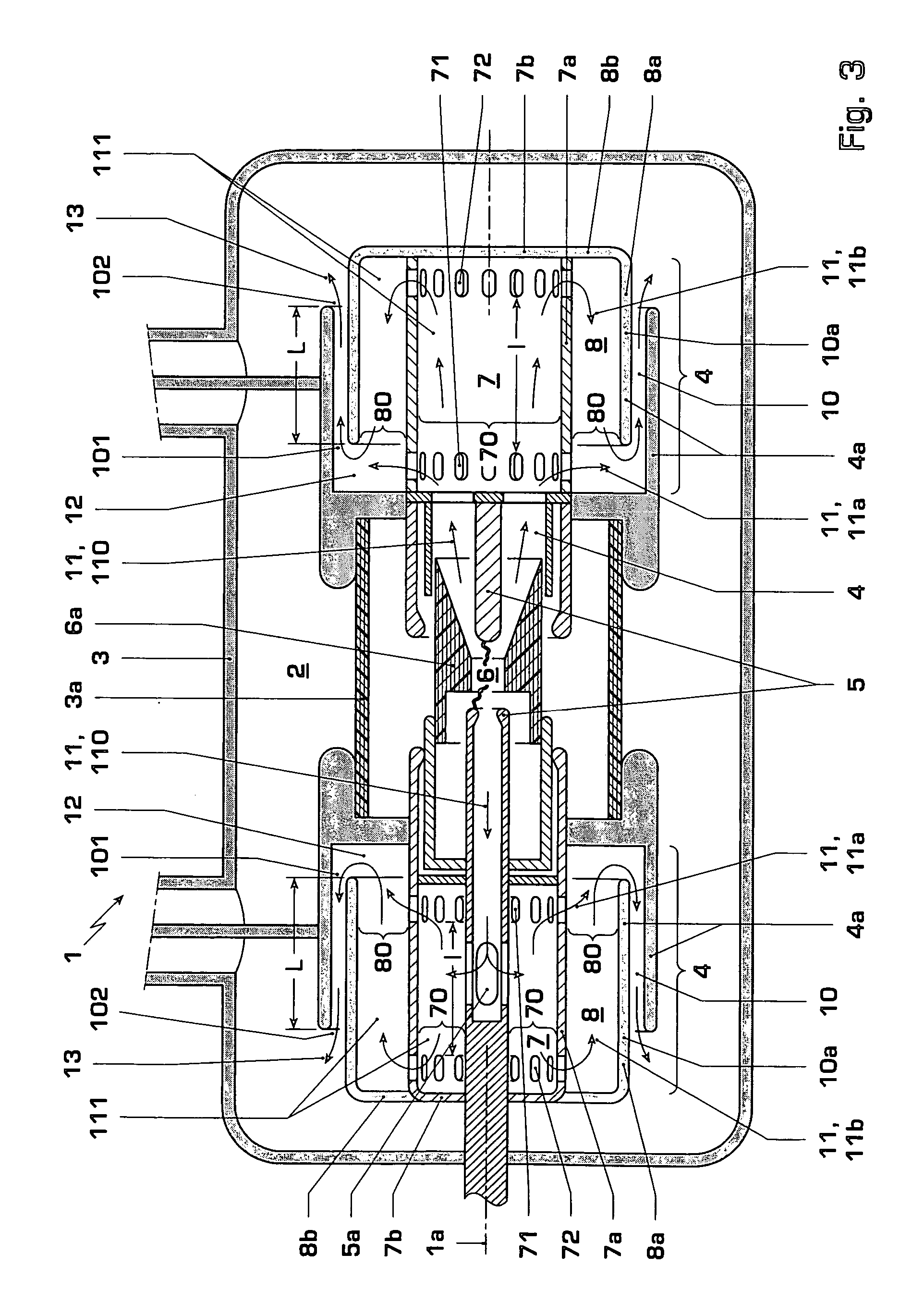 High-voltage circuit breaker with improved circuit breaker rating