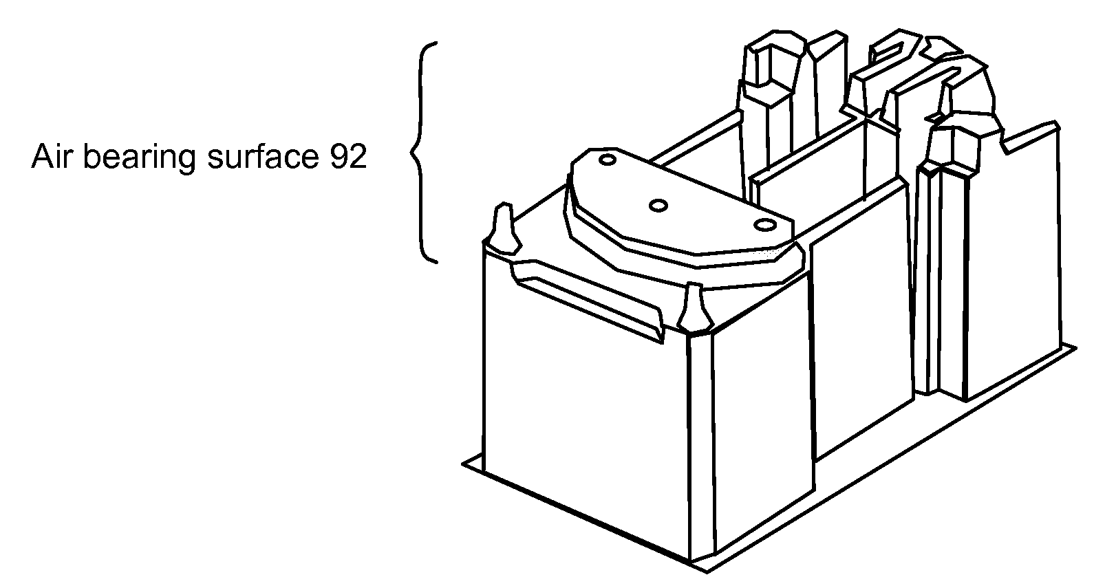 Air Bearing Surface Method and Apparatus Optimizing Flying Height On Demand Efficiency During Flying Height on Demand Activity of Slider in a Hard Disk Drive