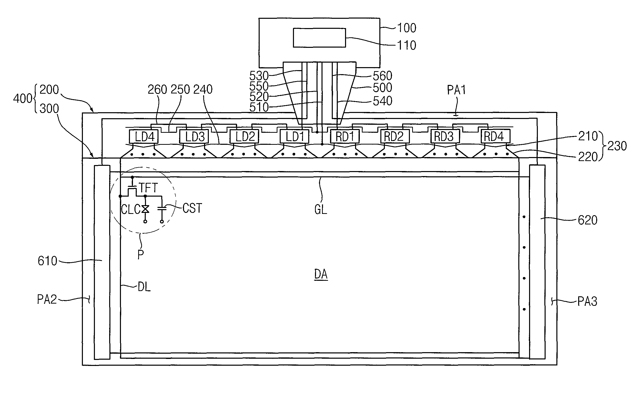 Display substrate and display device having the same