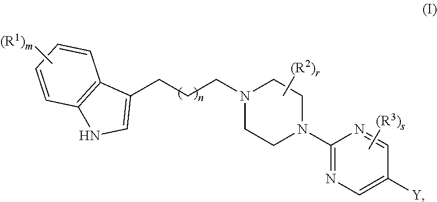 Substituted pyrimidine piperazine compound and use thereof