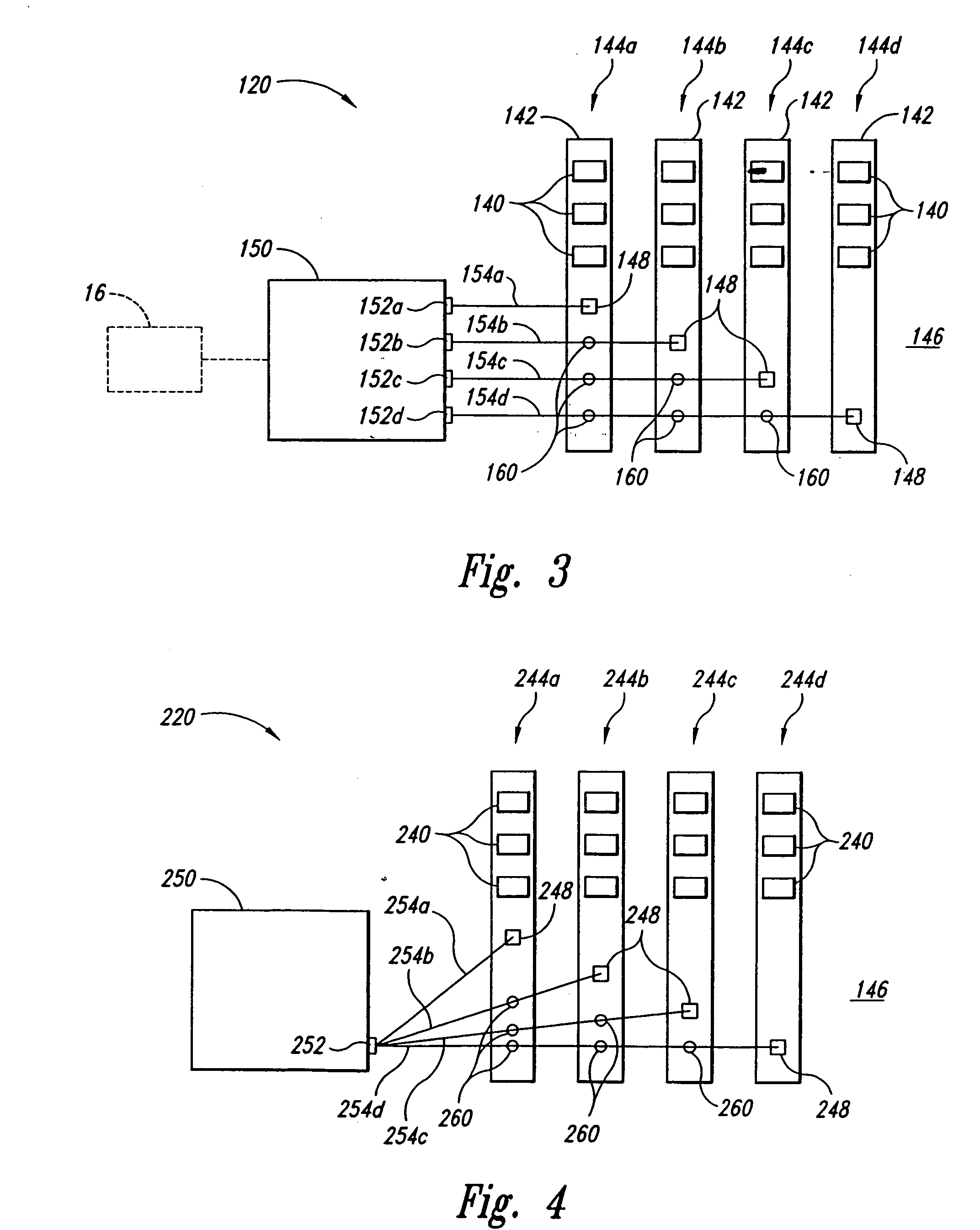 Apparatus and methods for optically-coupled memory systems