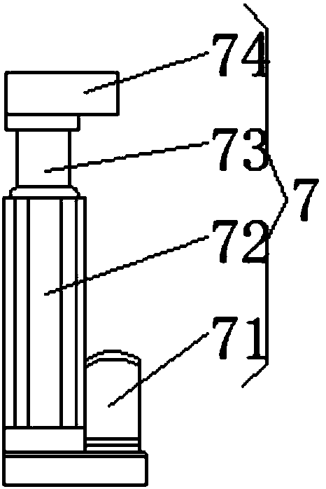 Selective flocculating and purifying device for silicon micro powder