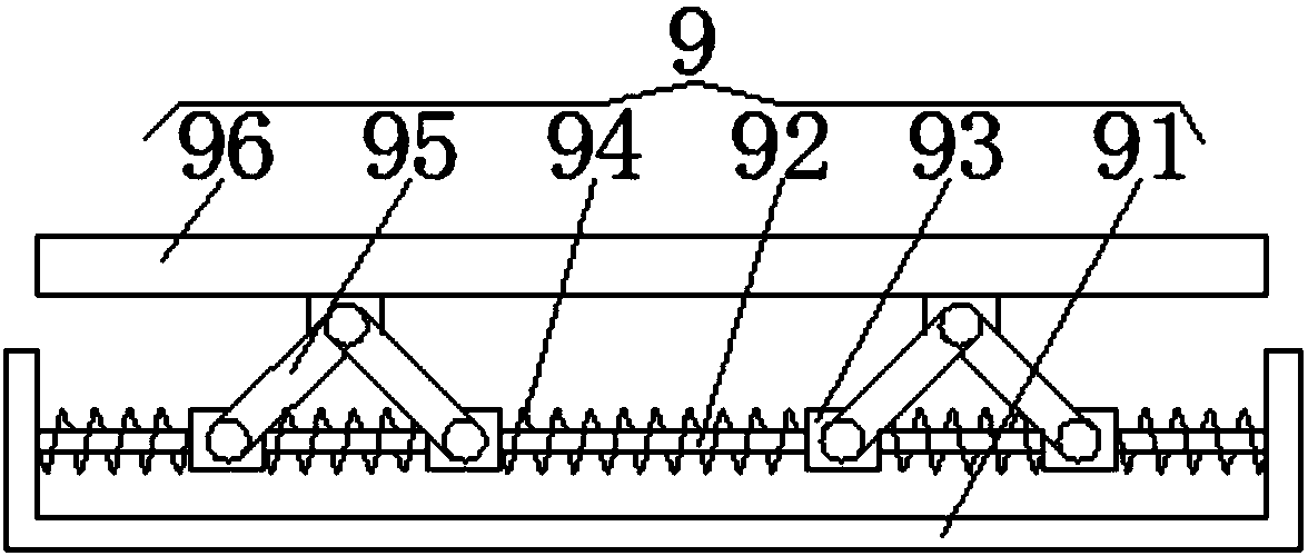 Selective flocculating and purifying device for silicon micro powder